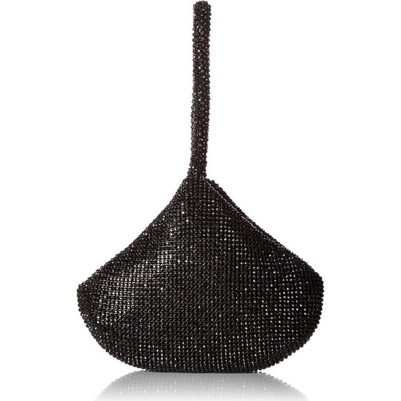 ❤️Women Rhinestone Clutch Sparkly Glitter Triangle Purse for Party Prom Wedding - Picture 1 of 6